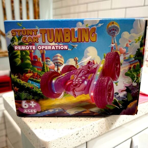 All Terrain RC Stunt Car in pink! Brand new- box has never been opened! 6+ - Picture 1 of 12